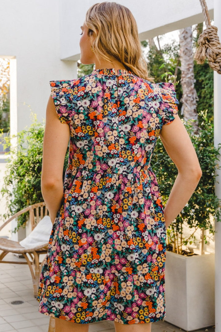 Wildflower Whimsy Mini Dress