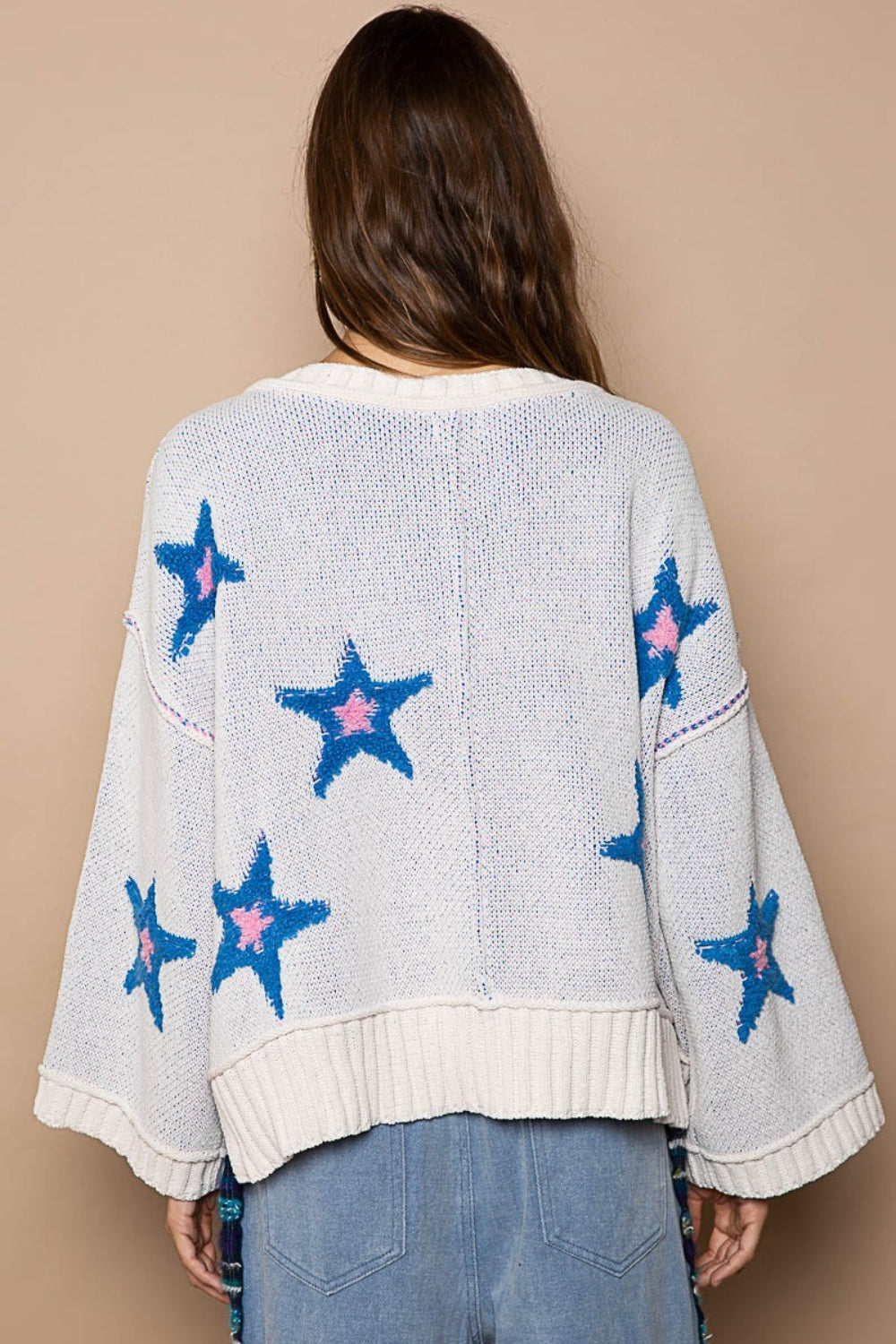 Star Patch Sweater