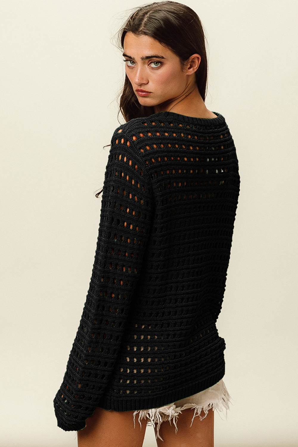 Openwork Sweater