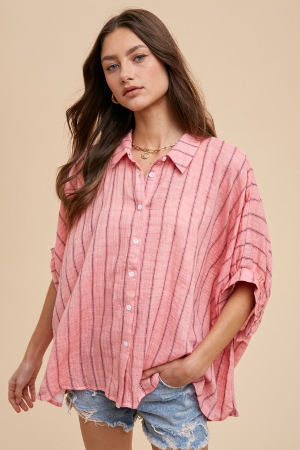 Desert Rose Oversized Shirt