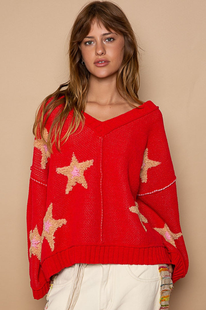 Star Patch Sweater