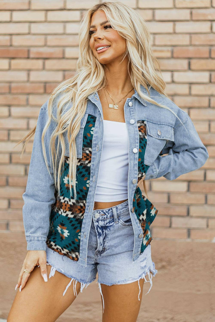 Western Style Denim Jacket - The Rogue Daisy