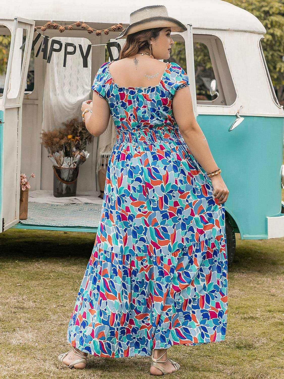 Wild Wanderer Maxi Dress - Plus Size