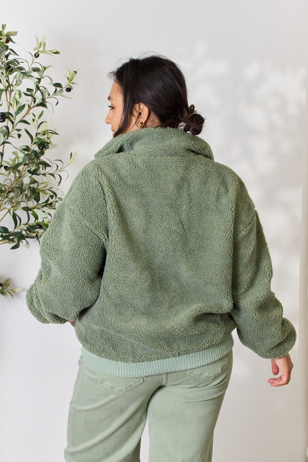 Sage Teddy Jacket