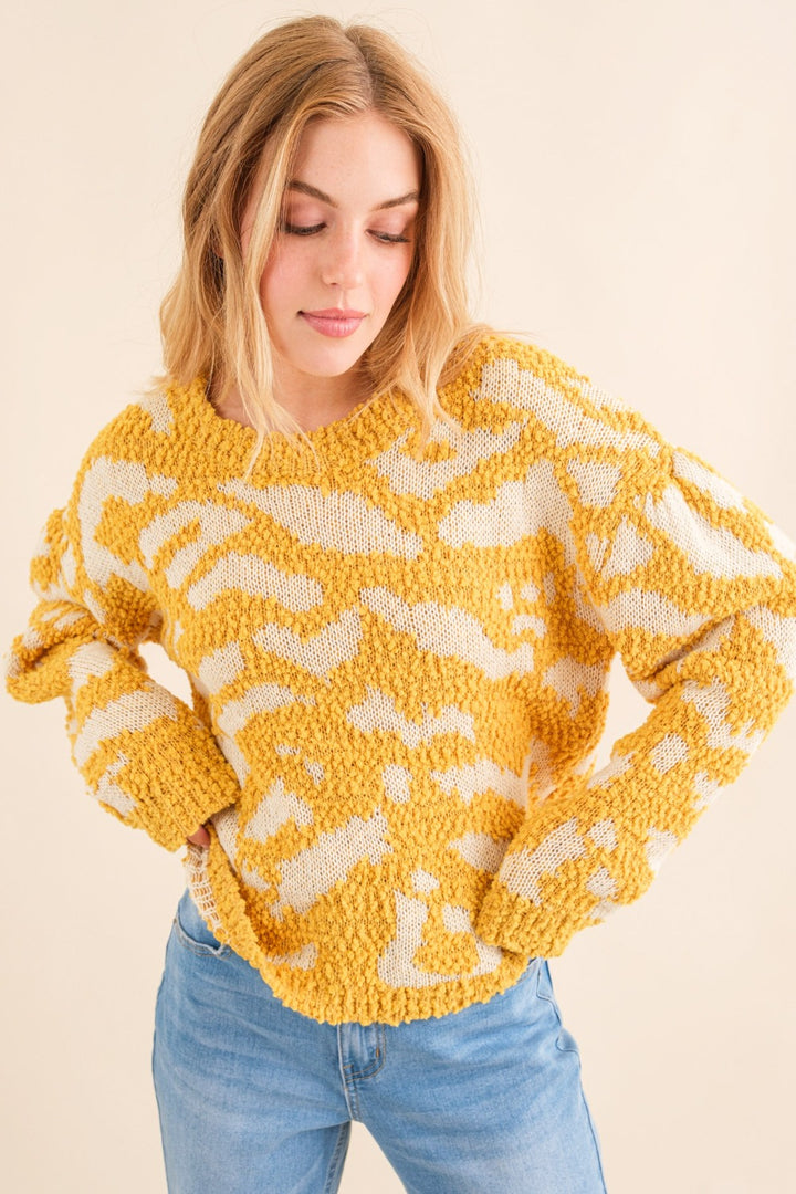 Golden Hour Cozy Sweater