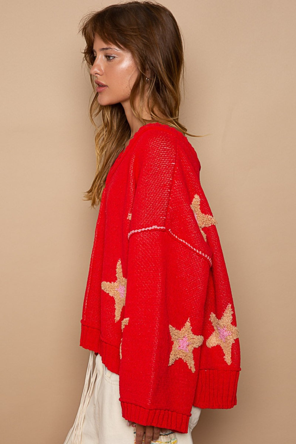 Star Patch Sweater