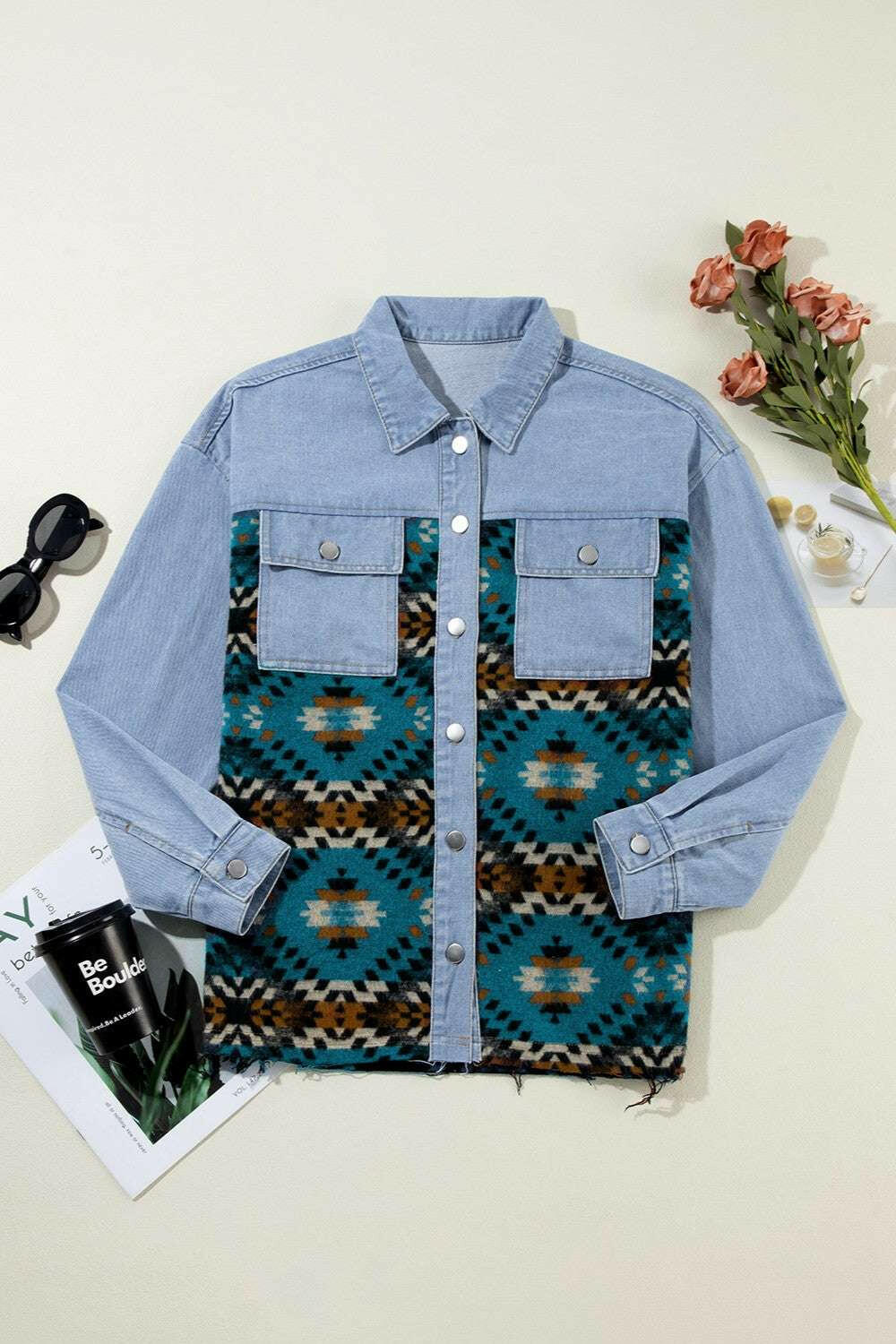 Western Style Denim Jacket - The Rogue Daisy