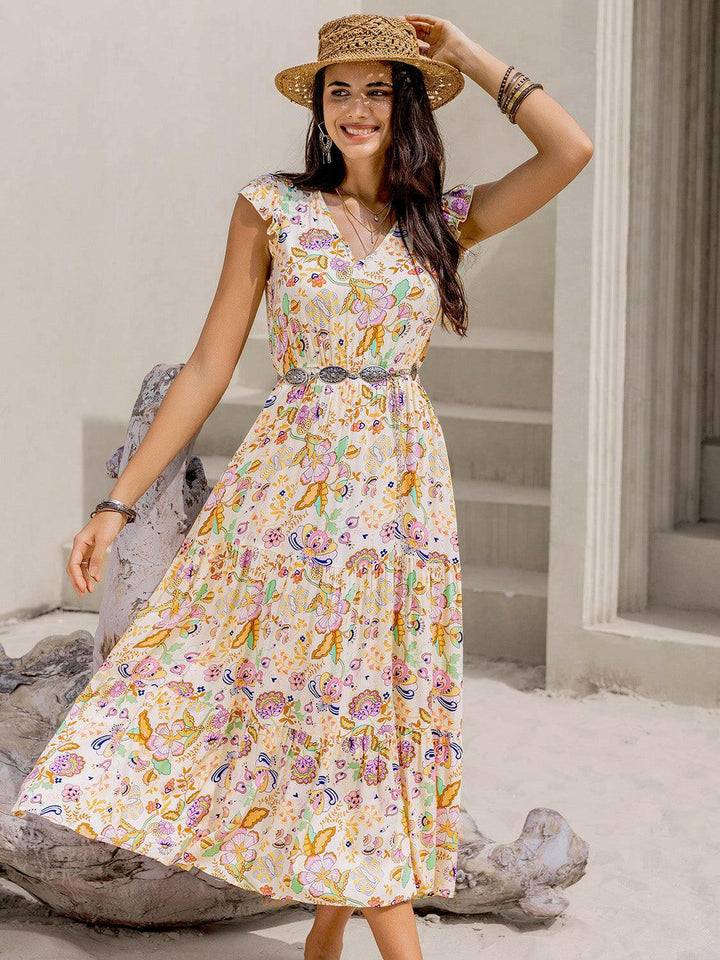 Paisley Paradise Midi Dress - The Rogue Daisy