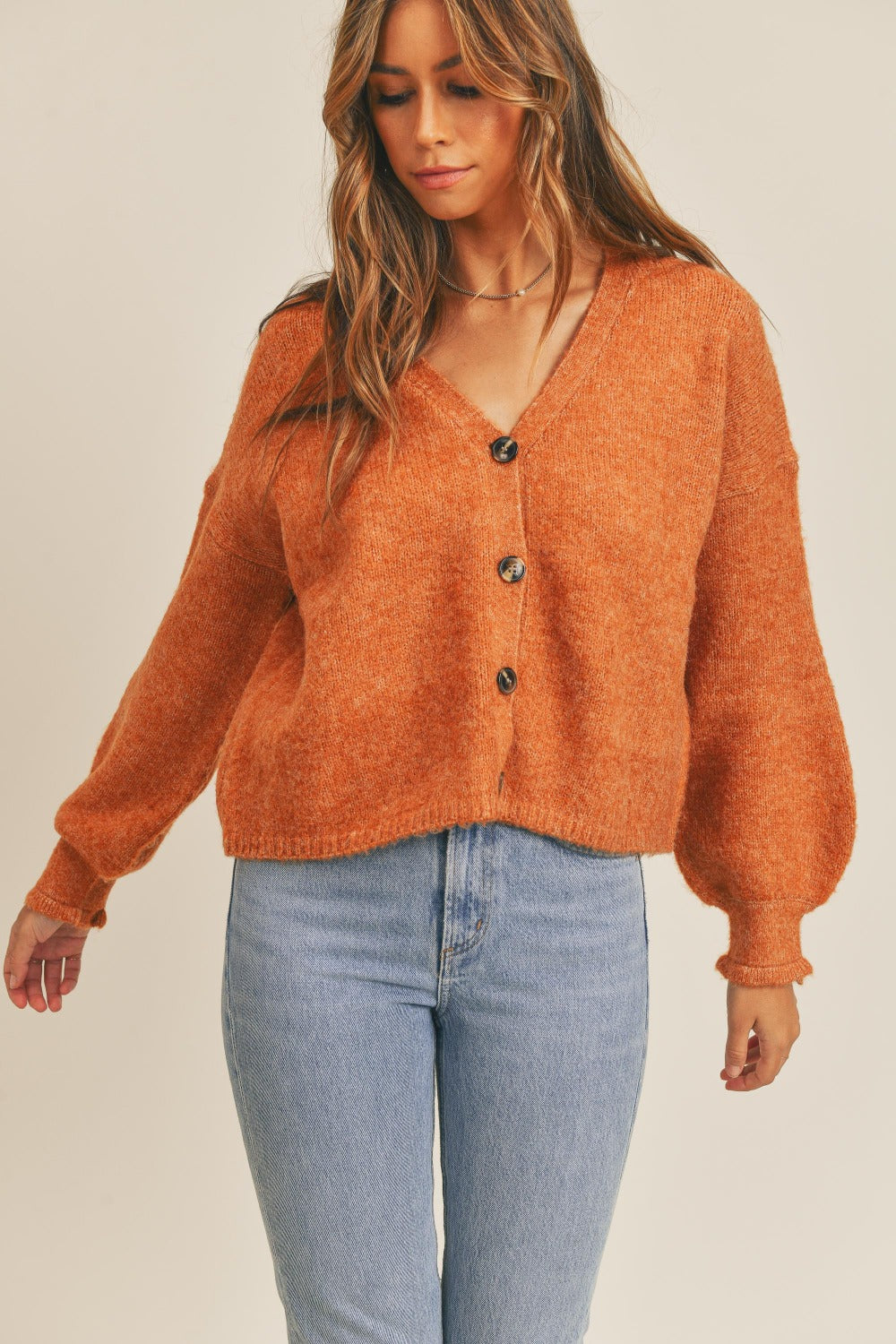 Rusty Glow Cardigan