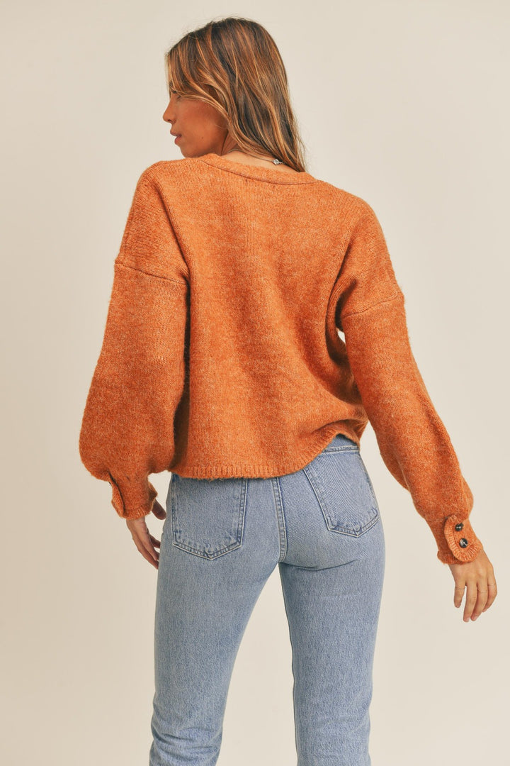 Rusty Glow Cardigan