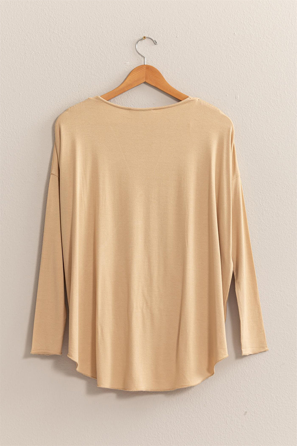 Drapey Long Sleeve Top