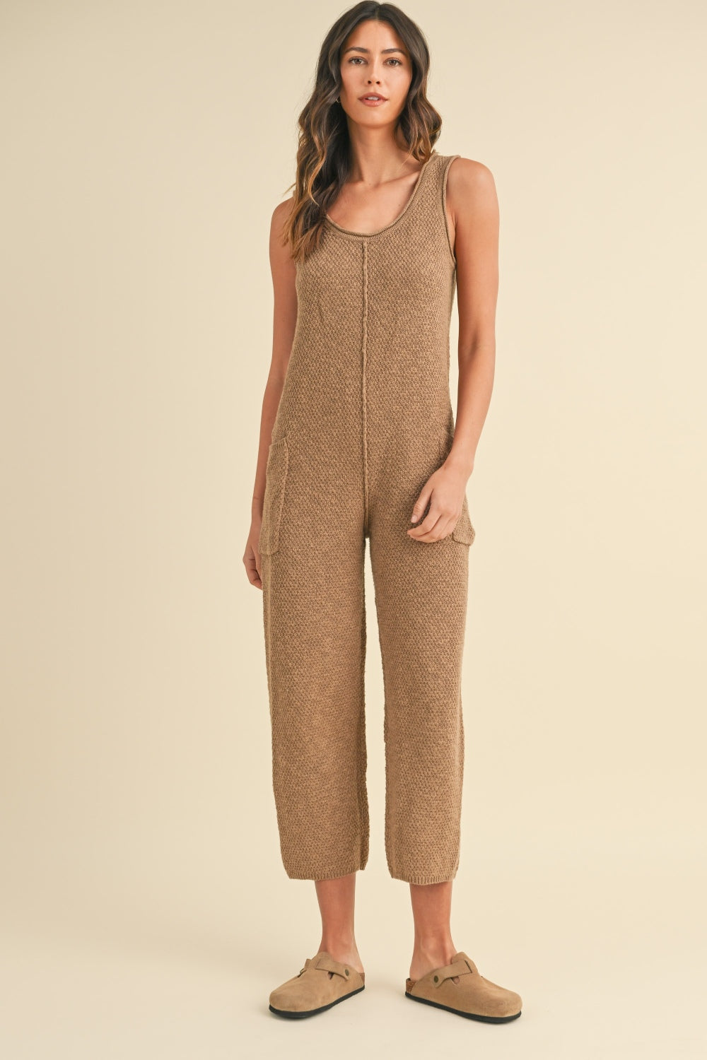 Cotton Knit Jumpsuit