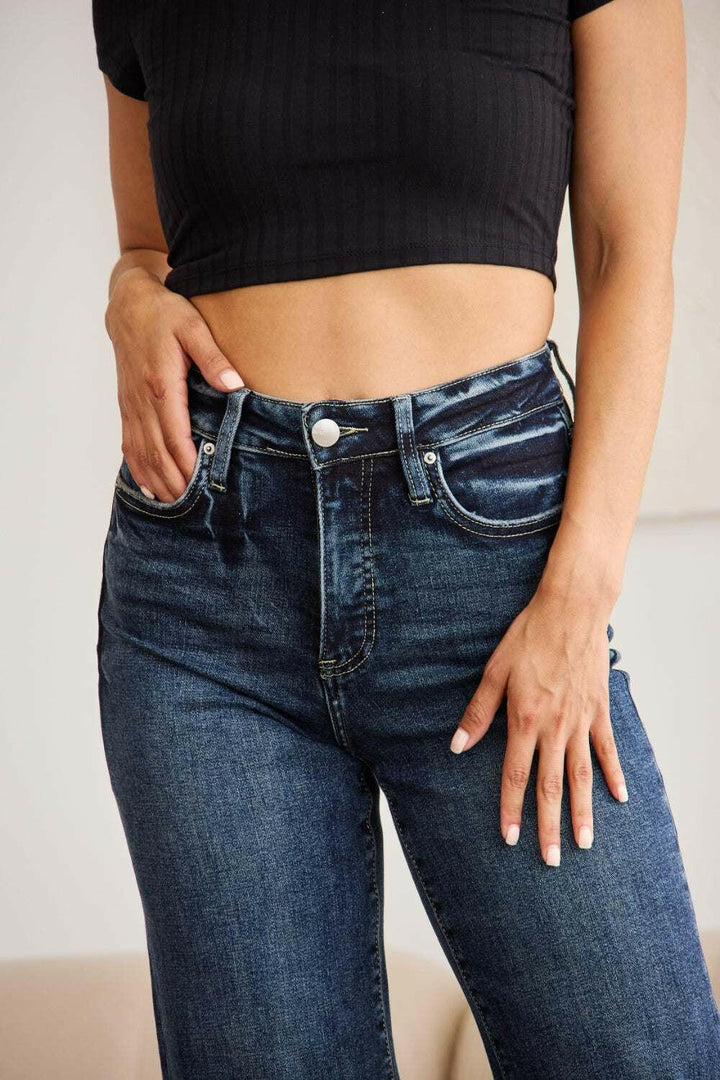 Raw Hem High Waist Jeans - The Rogue Daisy