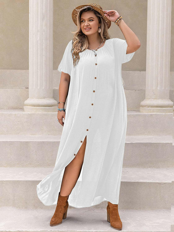 Wine Country Midi Dress - Plus Size - The Rogue Daisy