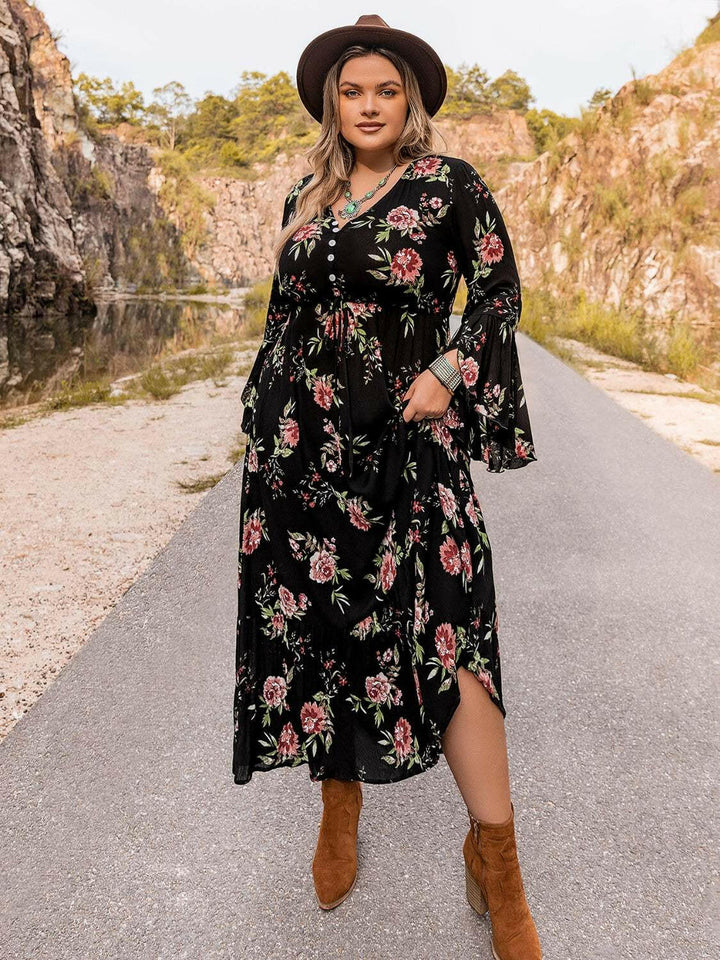 Wild Rose Maxi Dress - The Rogue Daisy