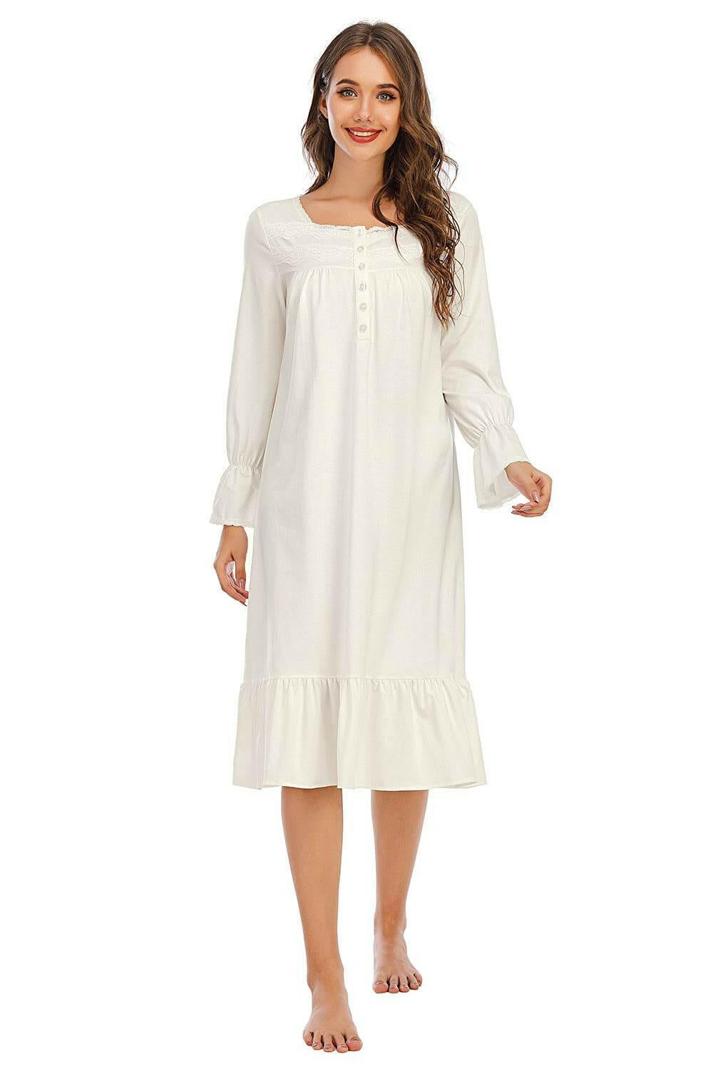 Serene Dreams Soft Cotton Nightgown