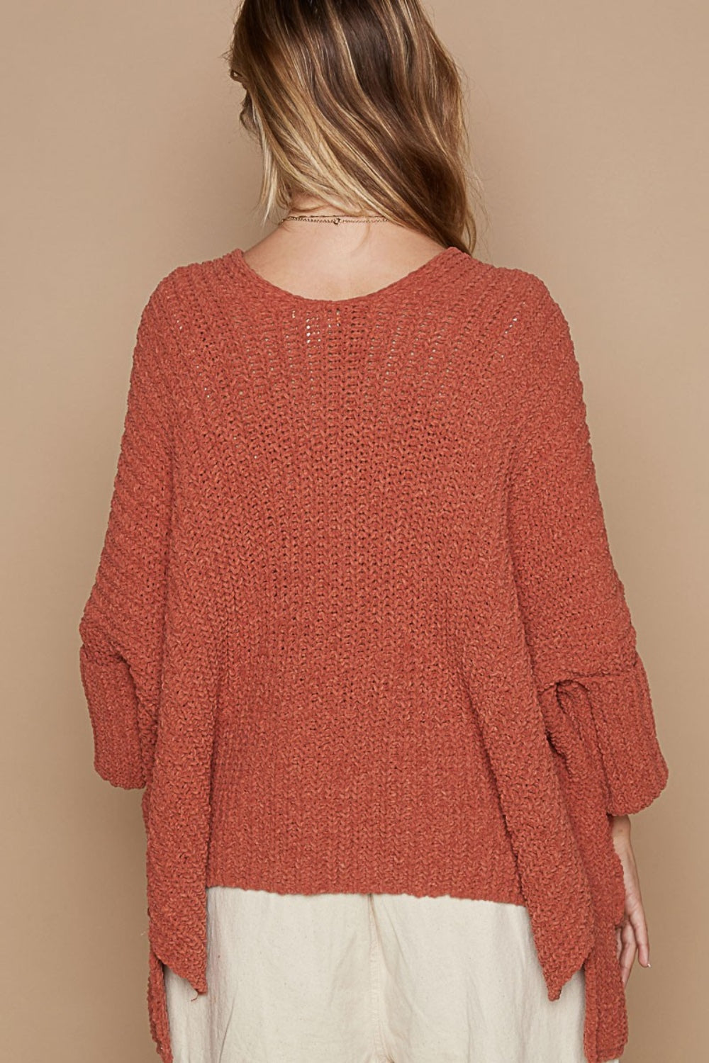 Open Front Sweater Cardigan