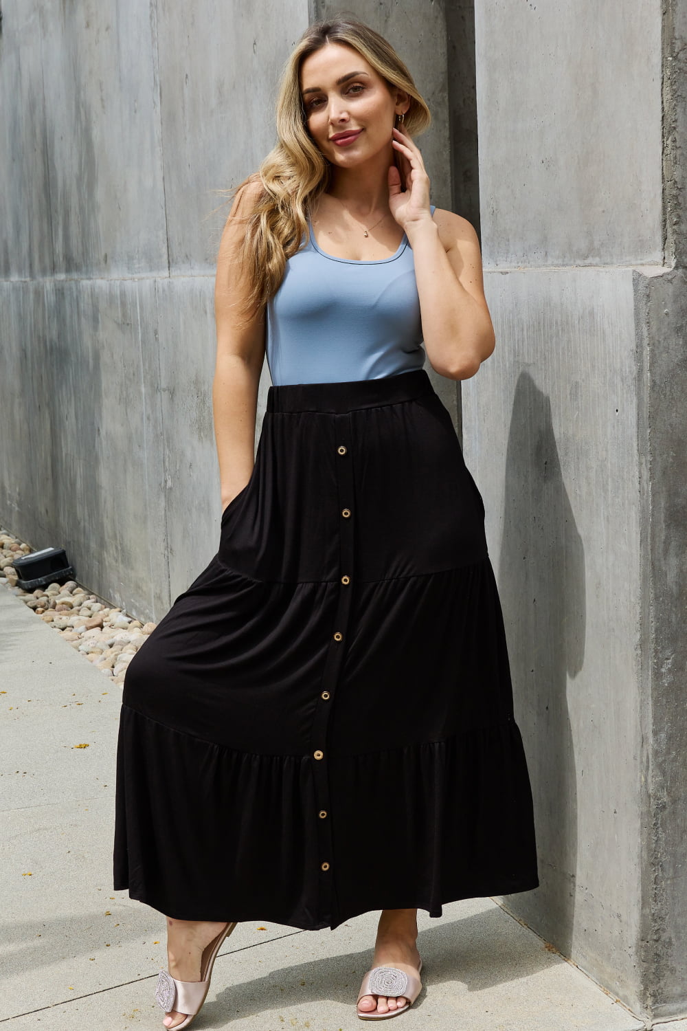 'So Easy' Maxi Skirt