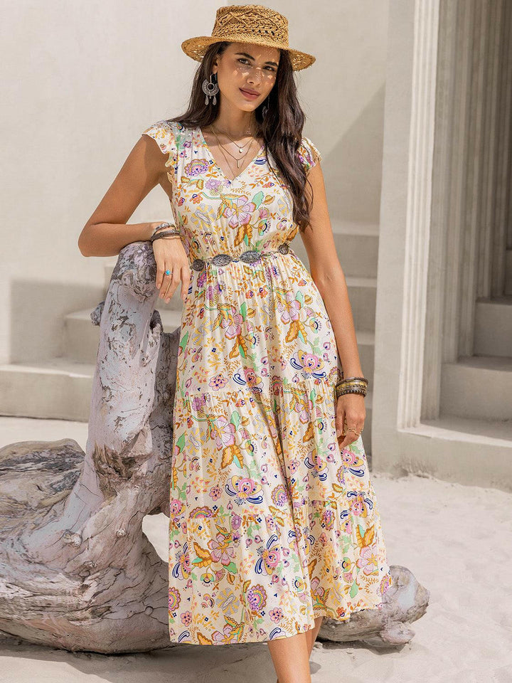 Paisley Paradise Midi Dress - The Rogue Daisy