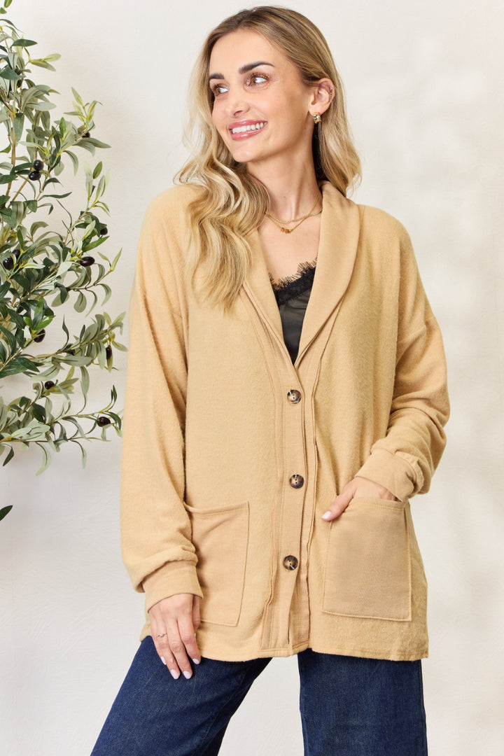 Lapel Cardigan