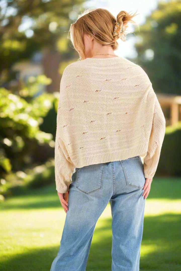 And The Why Dolman Sleeves Sweater - The Rogue Daisy