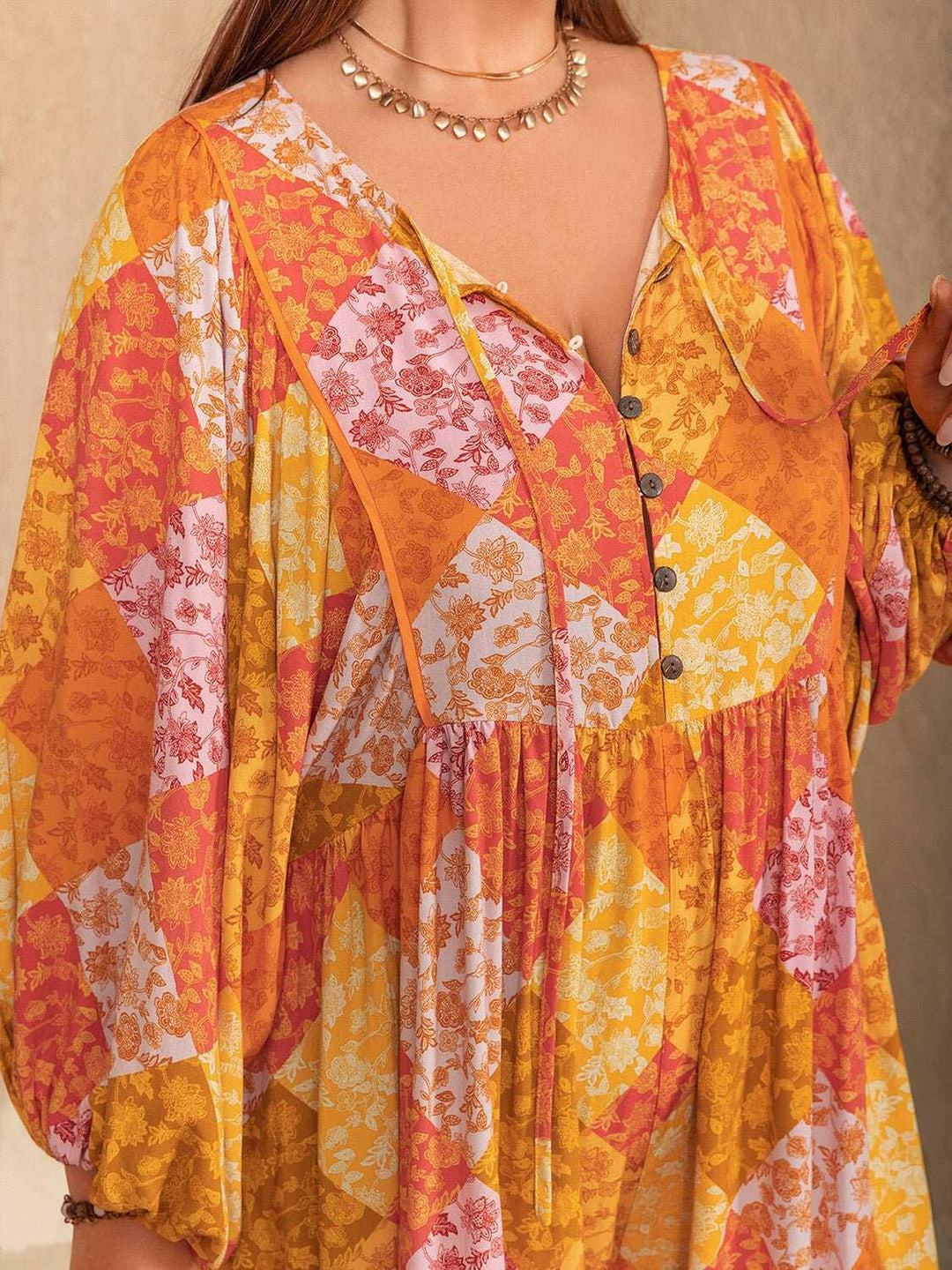 Autumn Bloom Romper - Plus Size - The Rogue Daisy