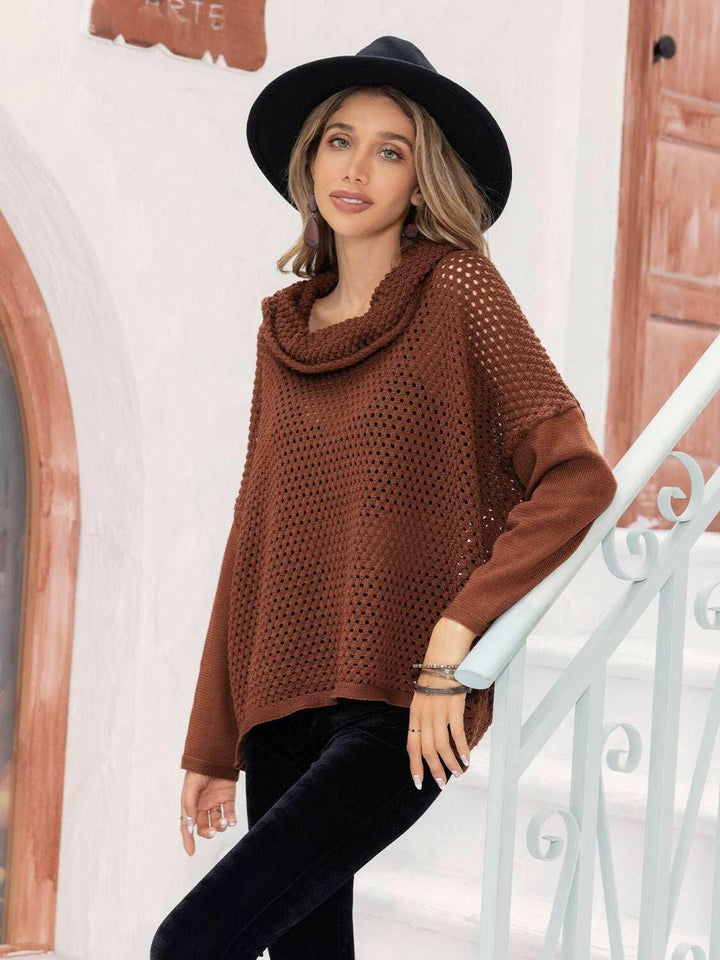 Autumn Muse Knit Off-Shoulder Sweater - The Rogue Daisy