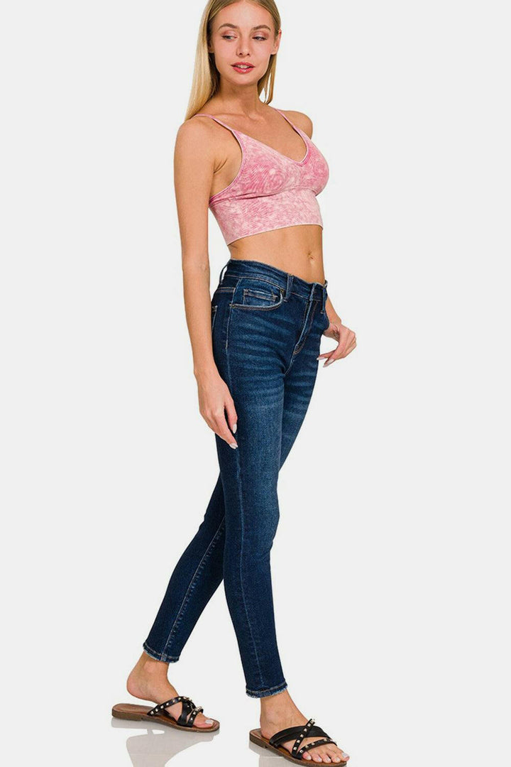 Washed Rib Bralette - The Rogue Daisy