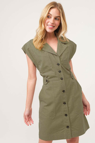 Command the Wild Button-Down Dress - The Rogue Daisy