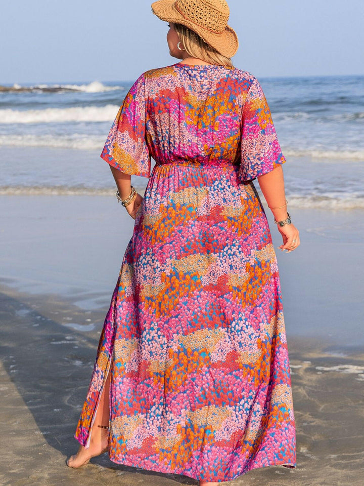 Sunset Bliss Maxi Dress - Plus Size.