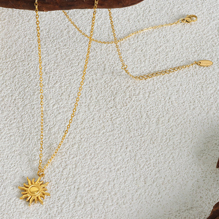 Sun Pendant Necklace