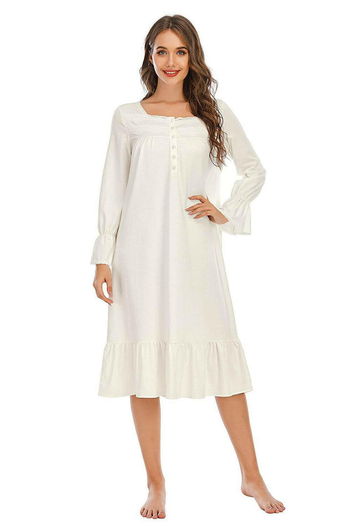 Serene Dreams Soft Cotton Nightgown