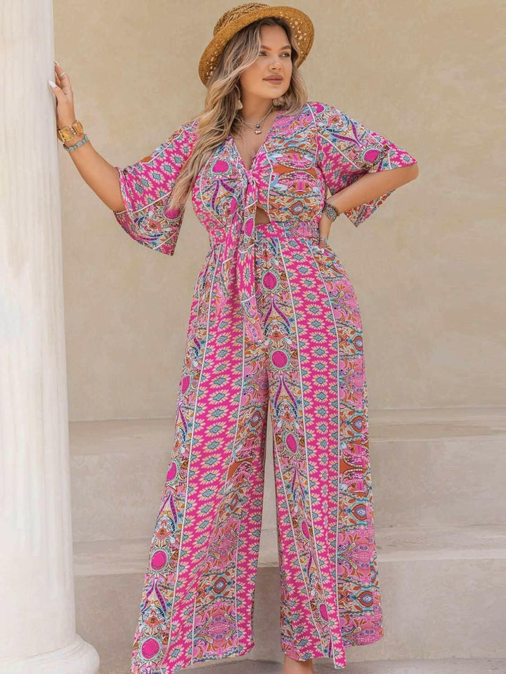 Boho Bliss Jumpsuit - Plus Size - The Rogue Daisy