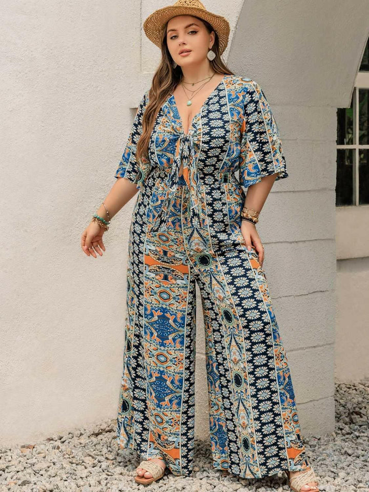 Boho Bliss Jumpsuit - Plus Size - The Rogue Daisy