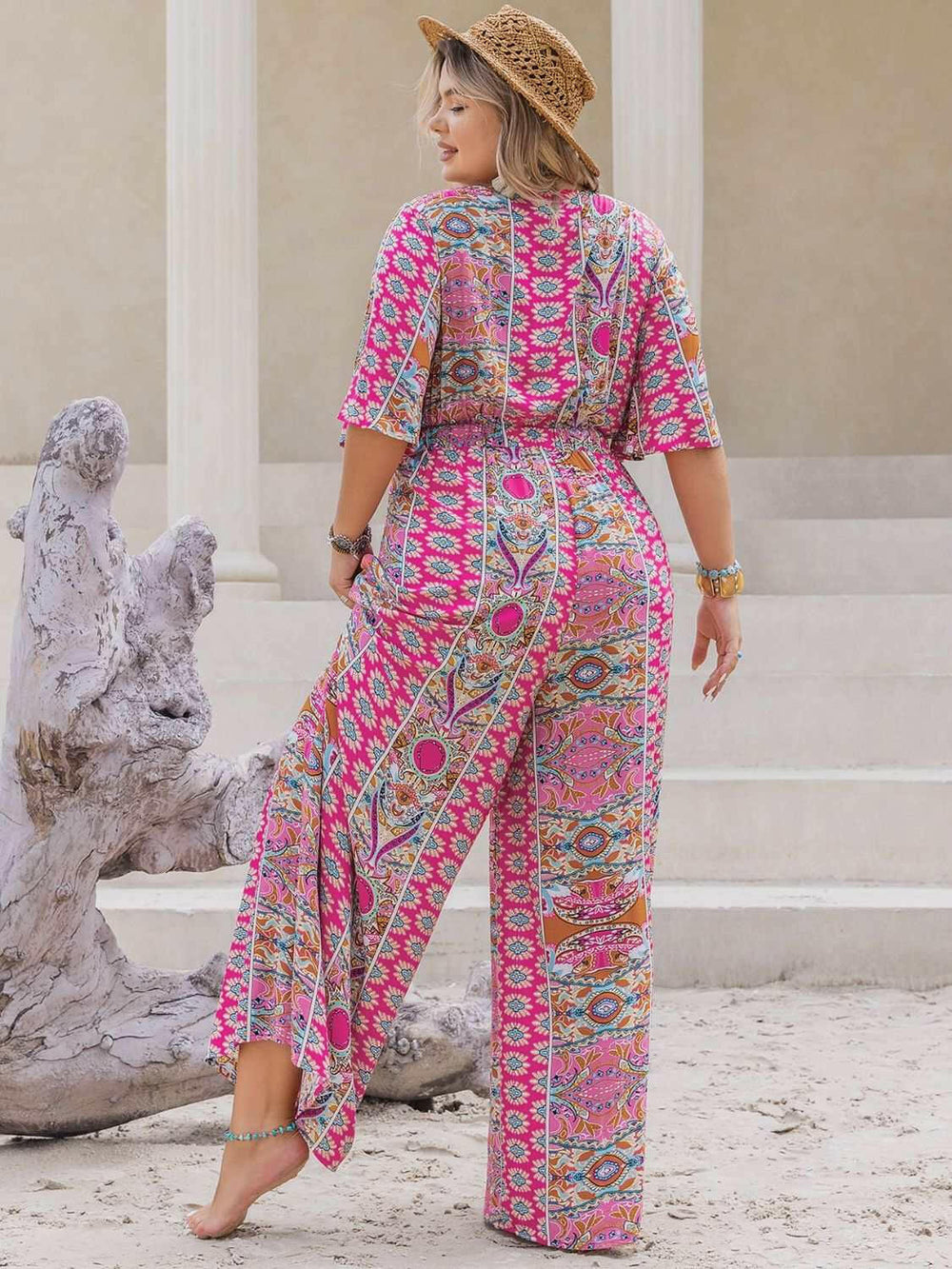 Boho Bliss Jumpsuit - Plus Size - The Rogue Daisy