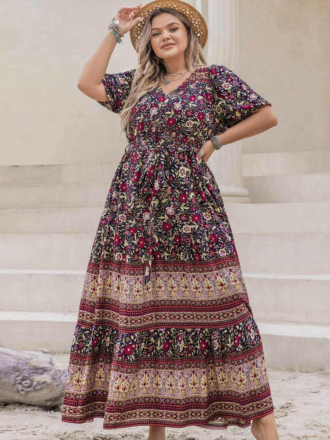 Boho Dream Maxi Dress - Plus Size - The Rogue Daisy