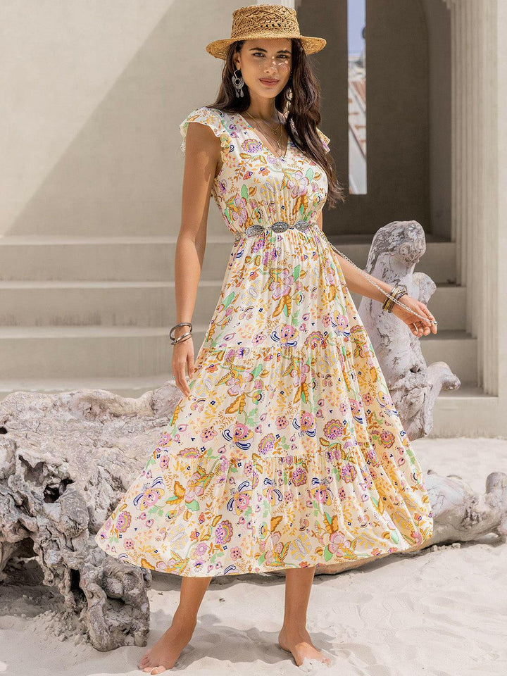 Paisley Paradise Midi Dress - The Rogue Daisy