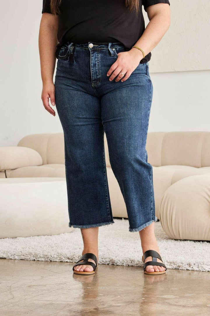 Raw Hem High Waist Jeans - The Rogue Daisy