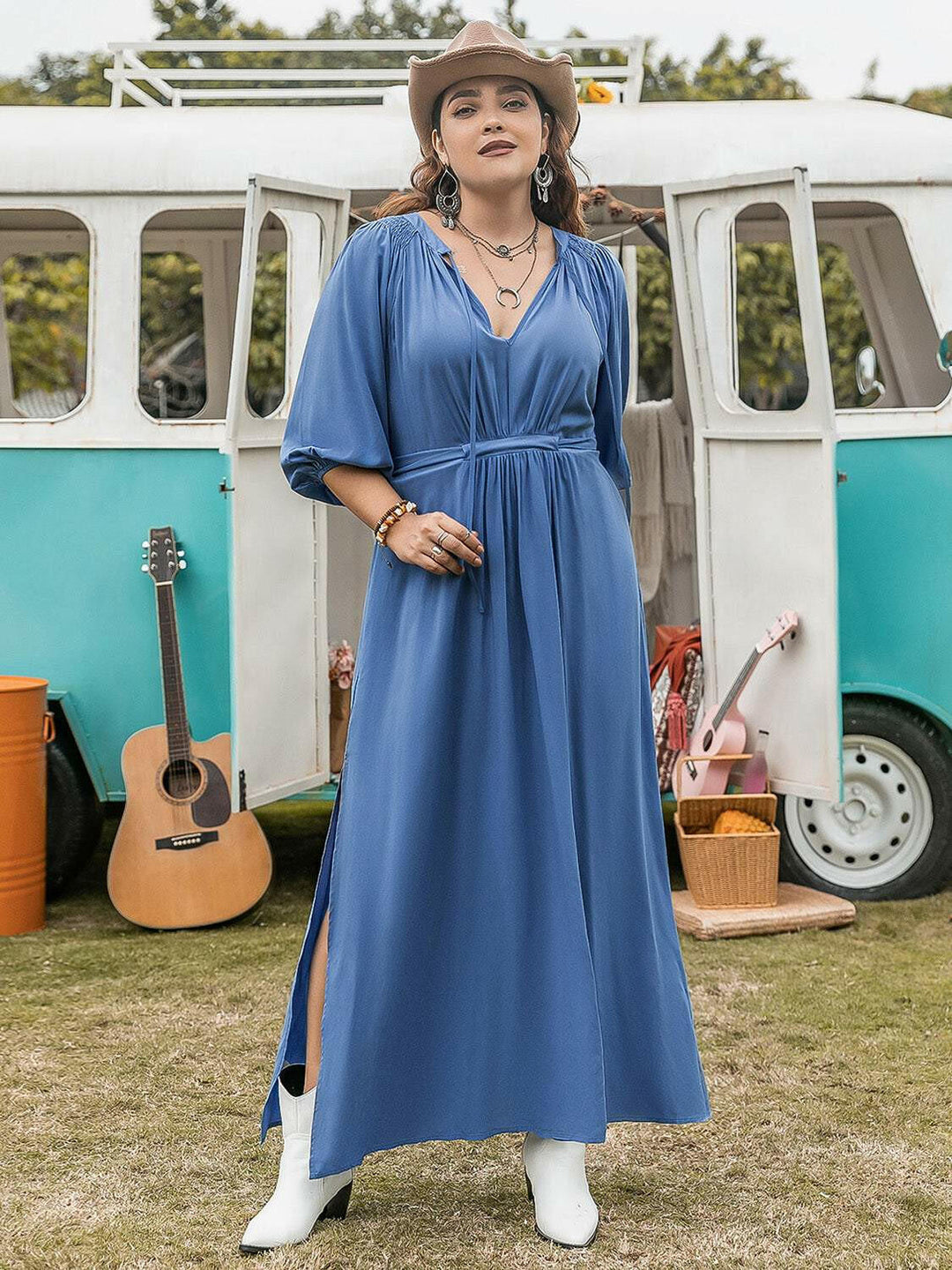 Skyline Grace Maxi Dress - Plus Size - The Rogue Daisy