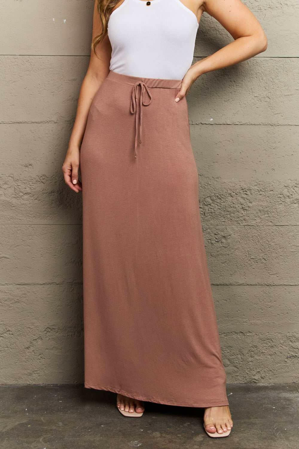 Culture Code 'For The Day' Flare Maxi Skirt - Full Size - The Rogue Daisy