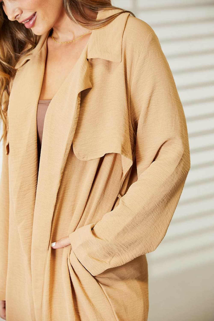 Classic Khaki Trench Coat - Culture Code - Full Size - The Rogue Daisy