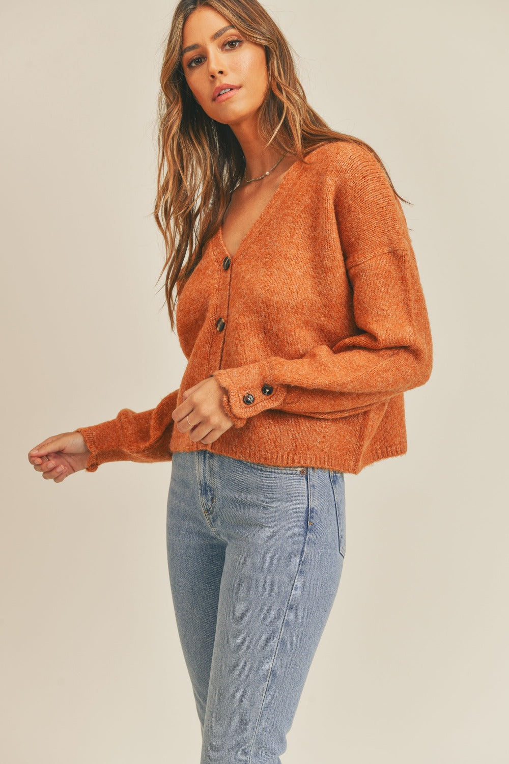 Rusty Glow Cardigan