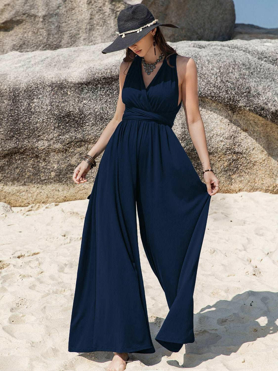 Desert Dusk Jumpsuit Wide Leg Jumpsuit - The Rogue Daisy