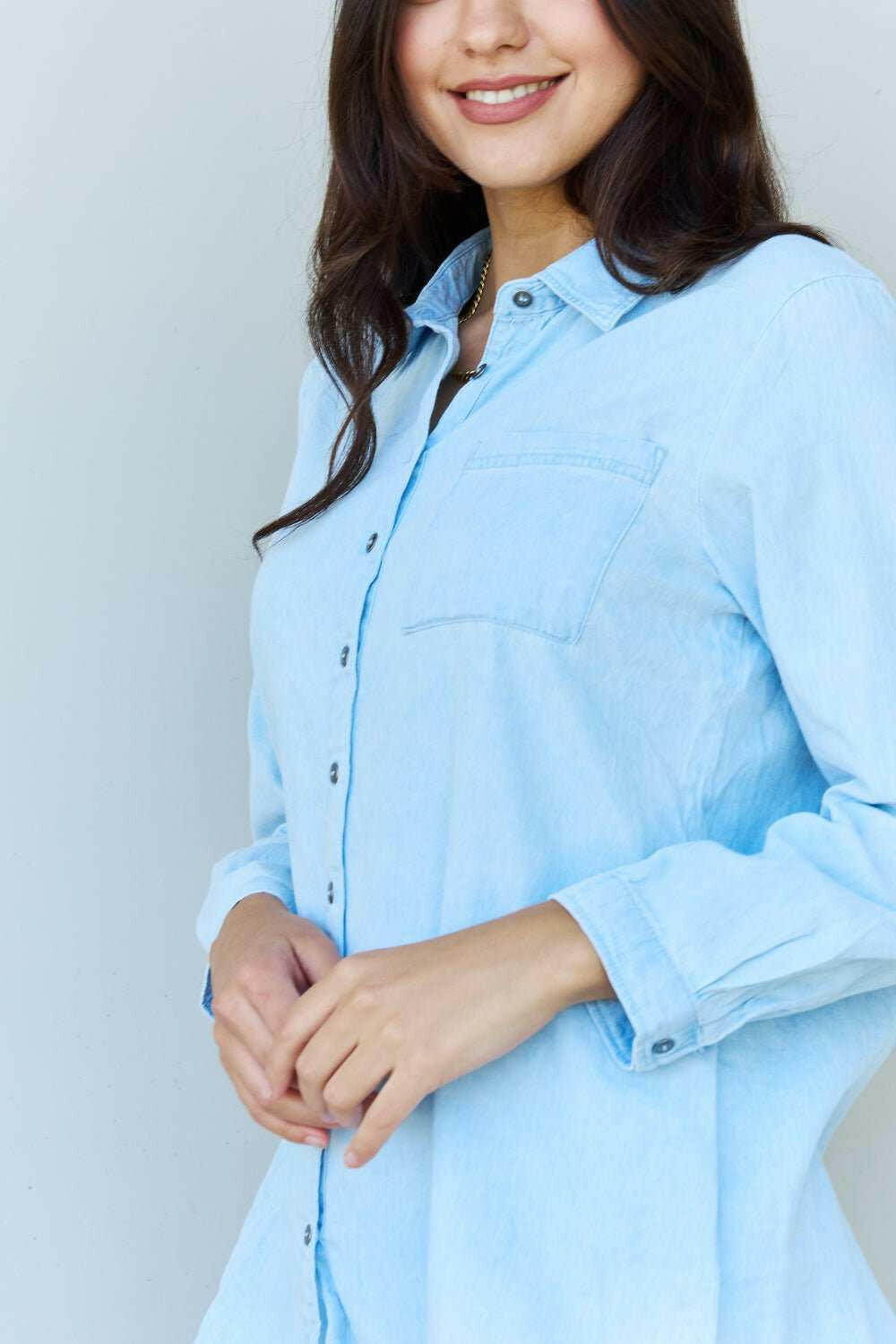 Stylish Denim Shirt