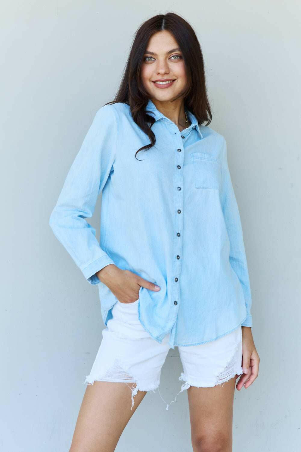 Casual Denim Shirt