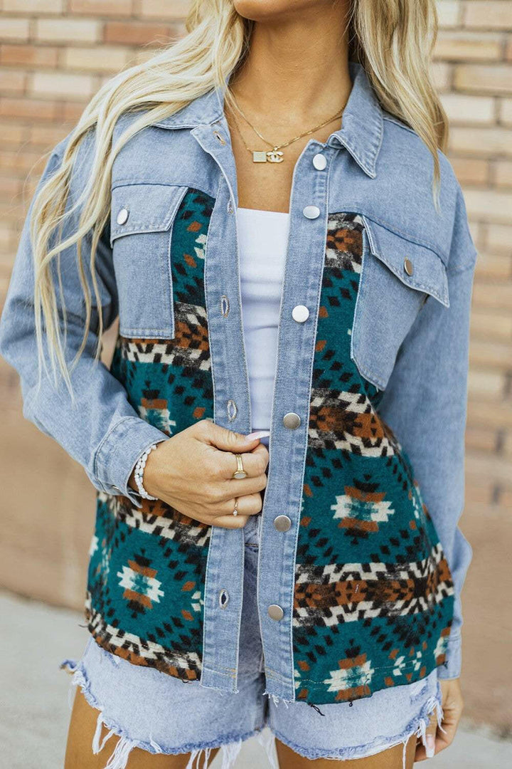 Western Style Denim Jacket - The Rogue Daisy