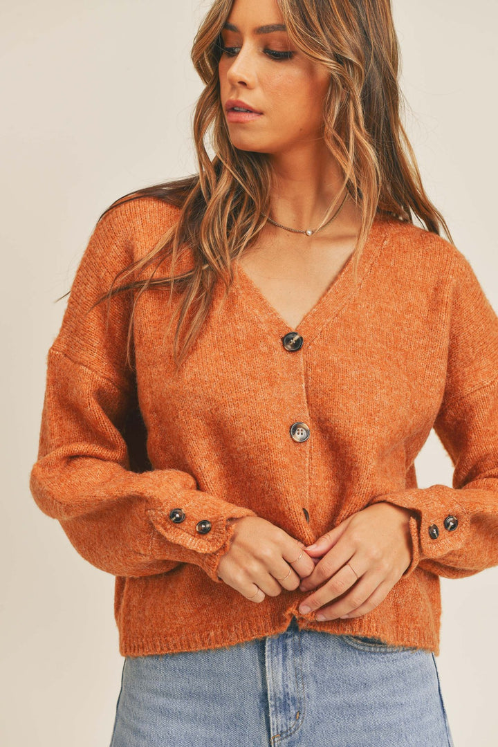 Rusty Glow Cardigan