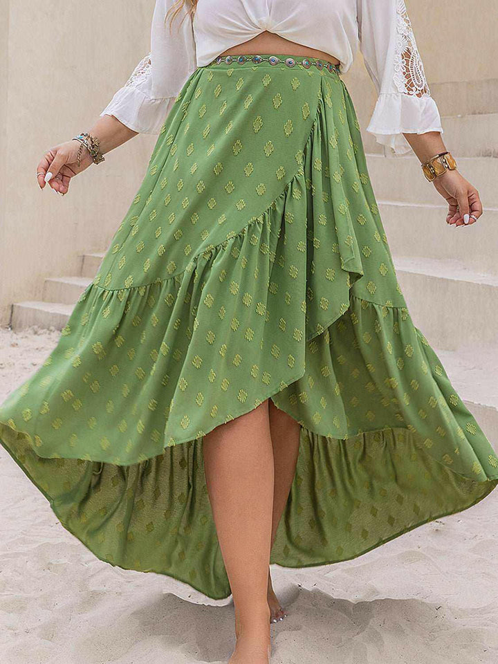 Enchanted Meadow Boho Maxi Skirt Skirt - Plus Size - The Rogue Daisy