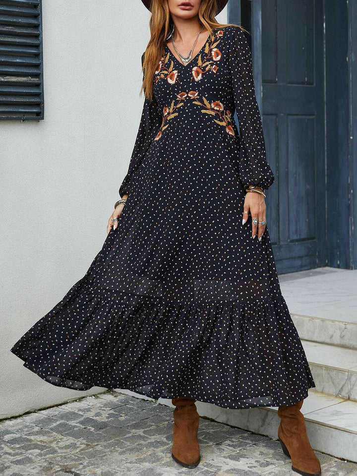 Evening Bloom Maxi Dress.