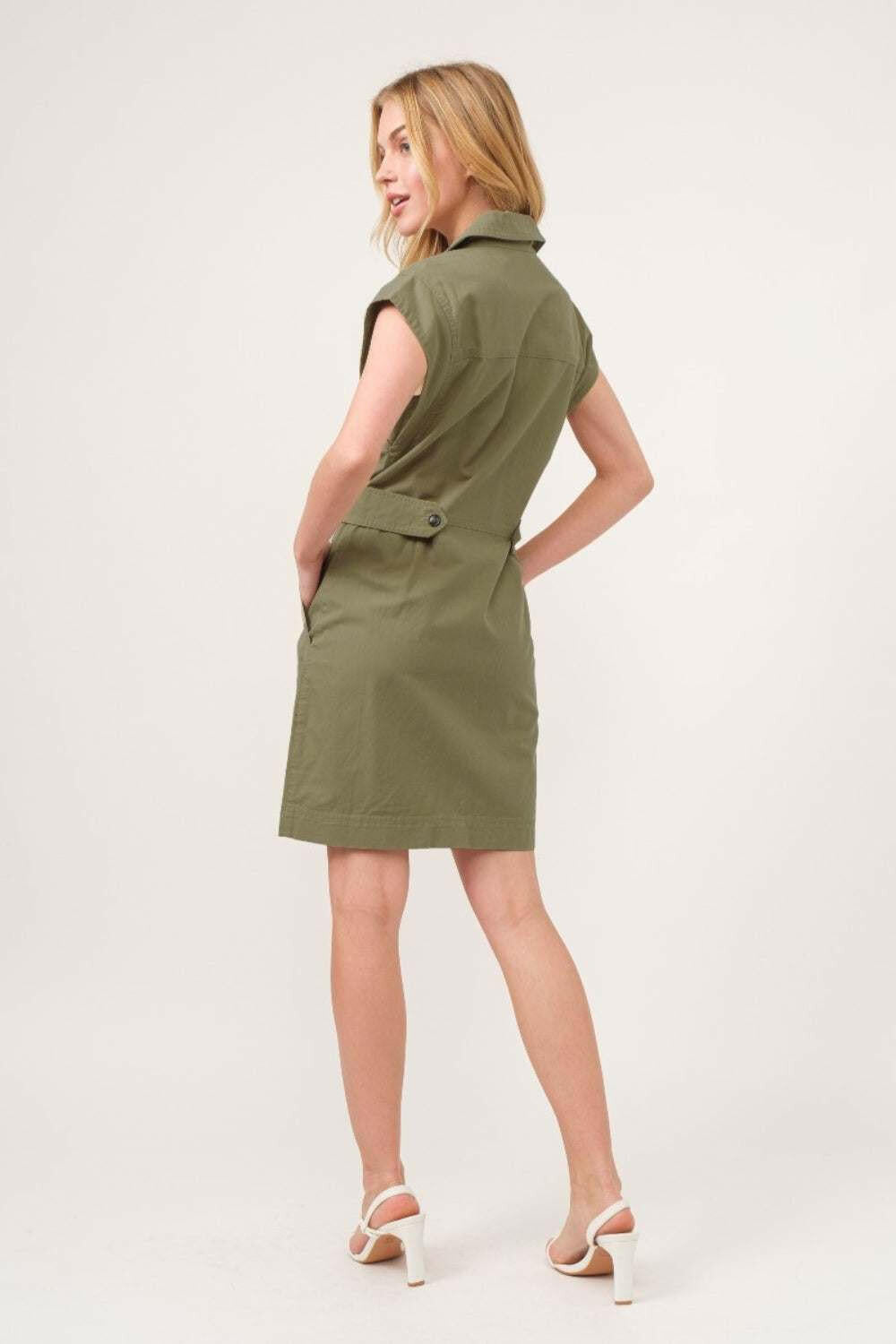 Command the Wild Button-Down Dress - The Rogue Daisy